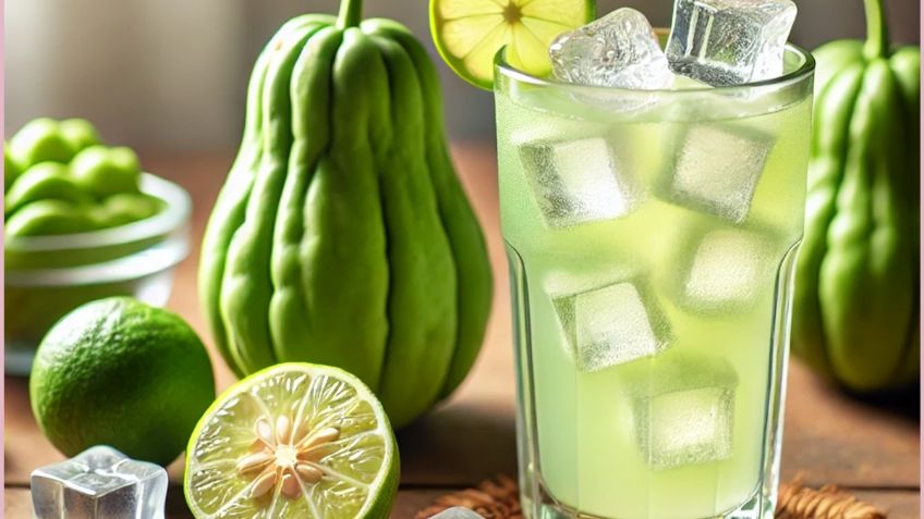 Cómo preparar el poderoso jugo de chayote con limón para bajar de peso y reducir los niveles de azúcar en sangre
