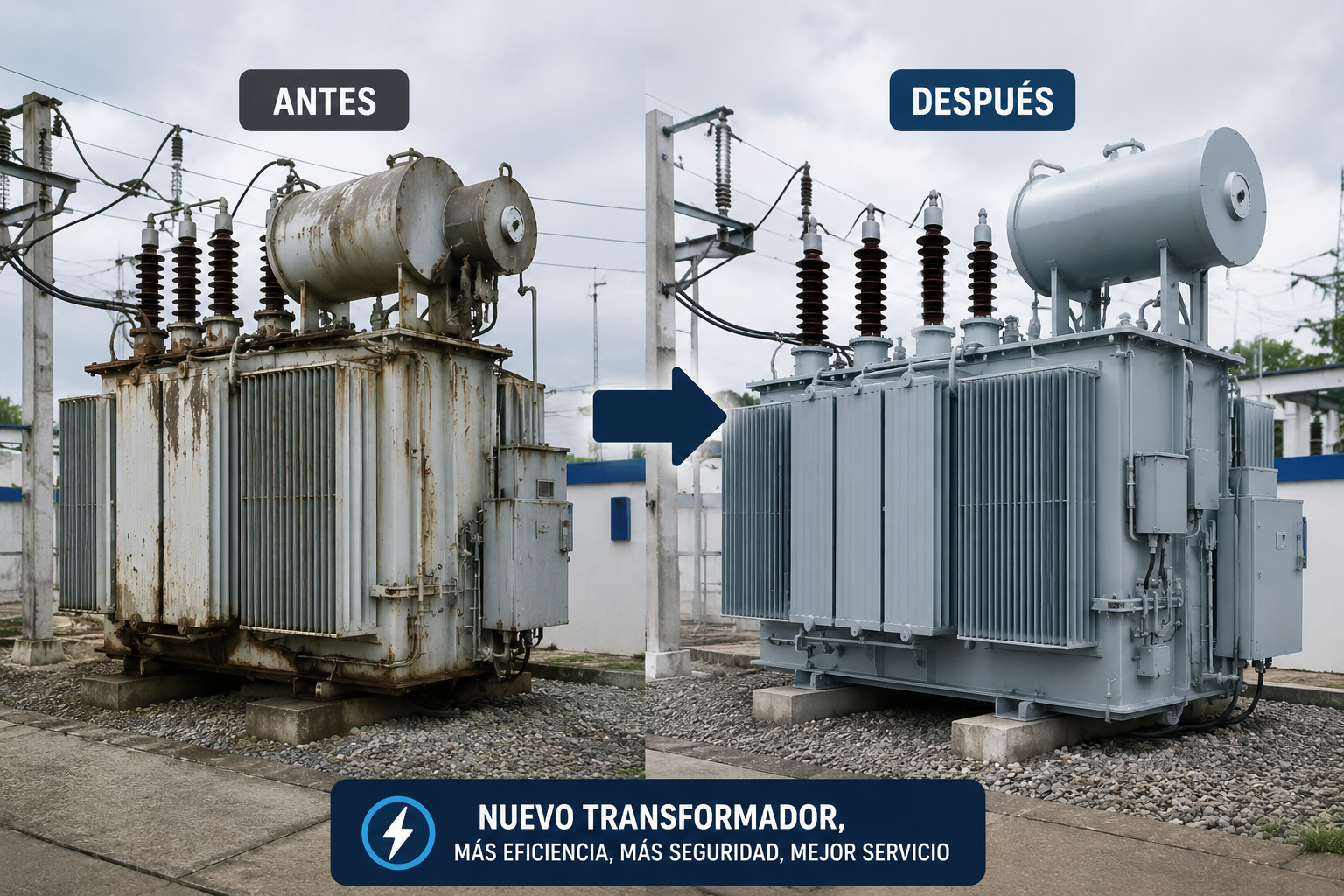 Corpoelec instalará transformador móvil para restablecer la estabilidad eléctrica en Socopó