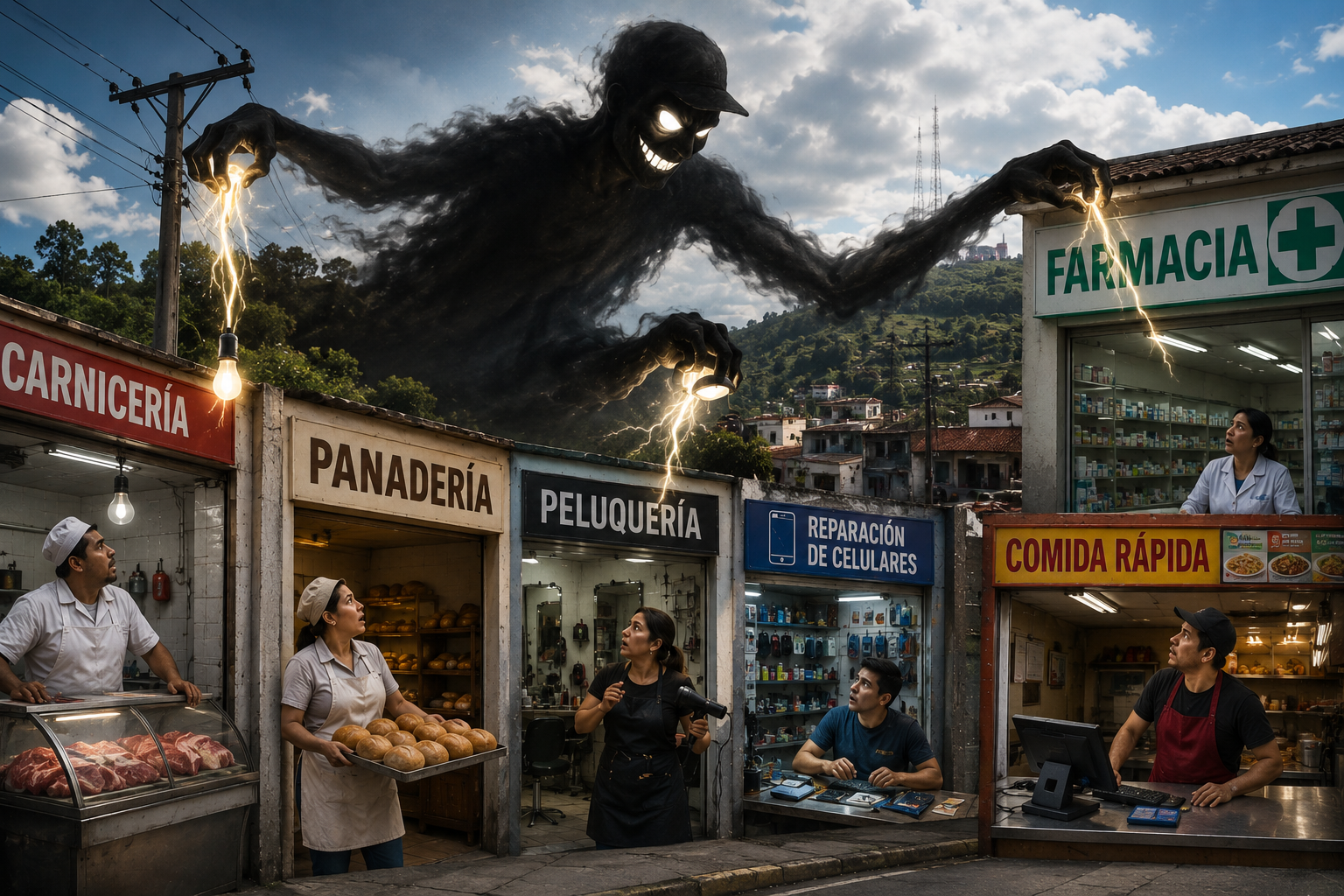 Los 10 negocios que más sufren cuando se va la luz en Socopó