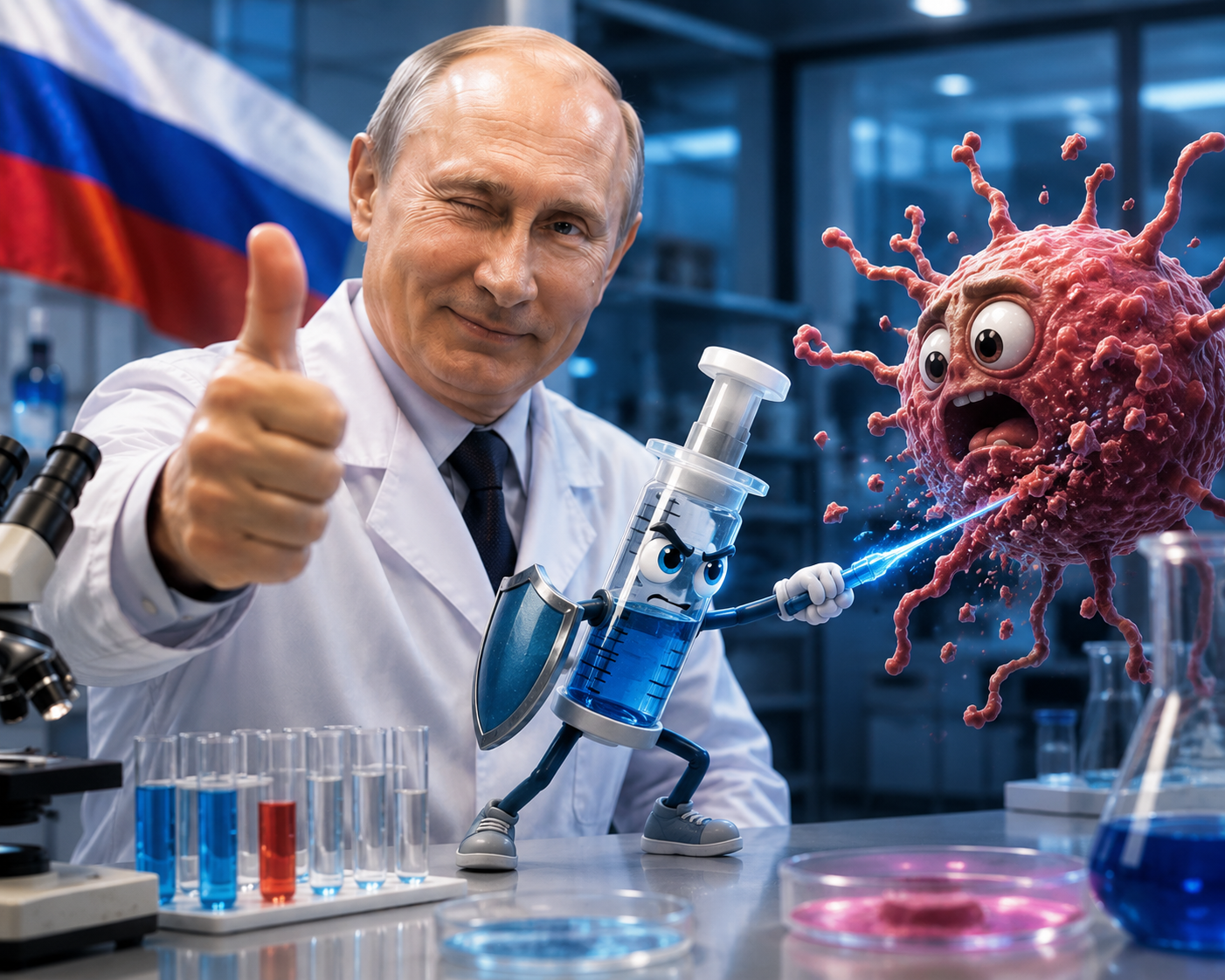 Rusia inicia pruebas de una vacuna personalizada contra el cáncer y despierta expectativas en el mundo médico
