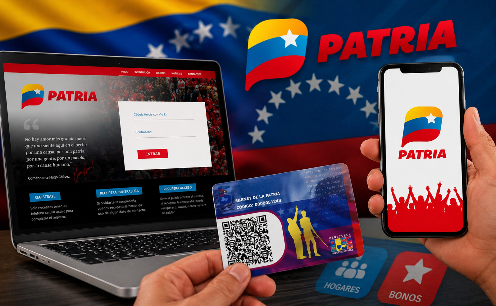 Sistema Patria activará nuevos bonos esta semana: conozca quiénes pueden recibirlos